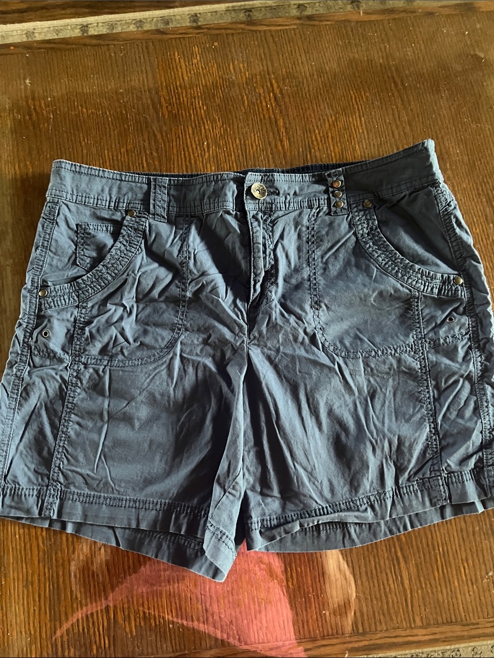 Style & Co Casual Navy Women’s Cotton Shorts